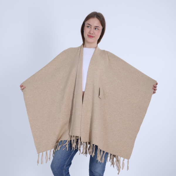 Wool Poncho - Image 3